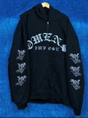 Bad Omens Impose Left For Good Album Band Zip-Up Hoodie 3XL